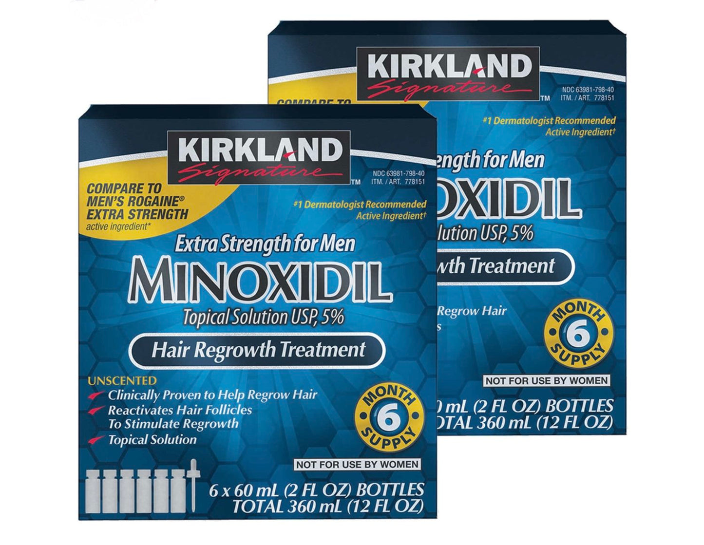 KIRKLAND SIGNATURE 5% MINOXIDIL TREATMENT