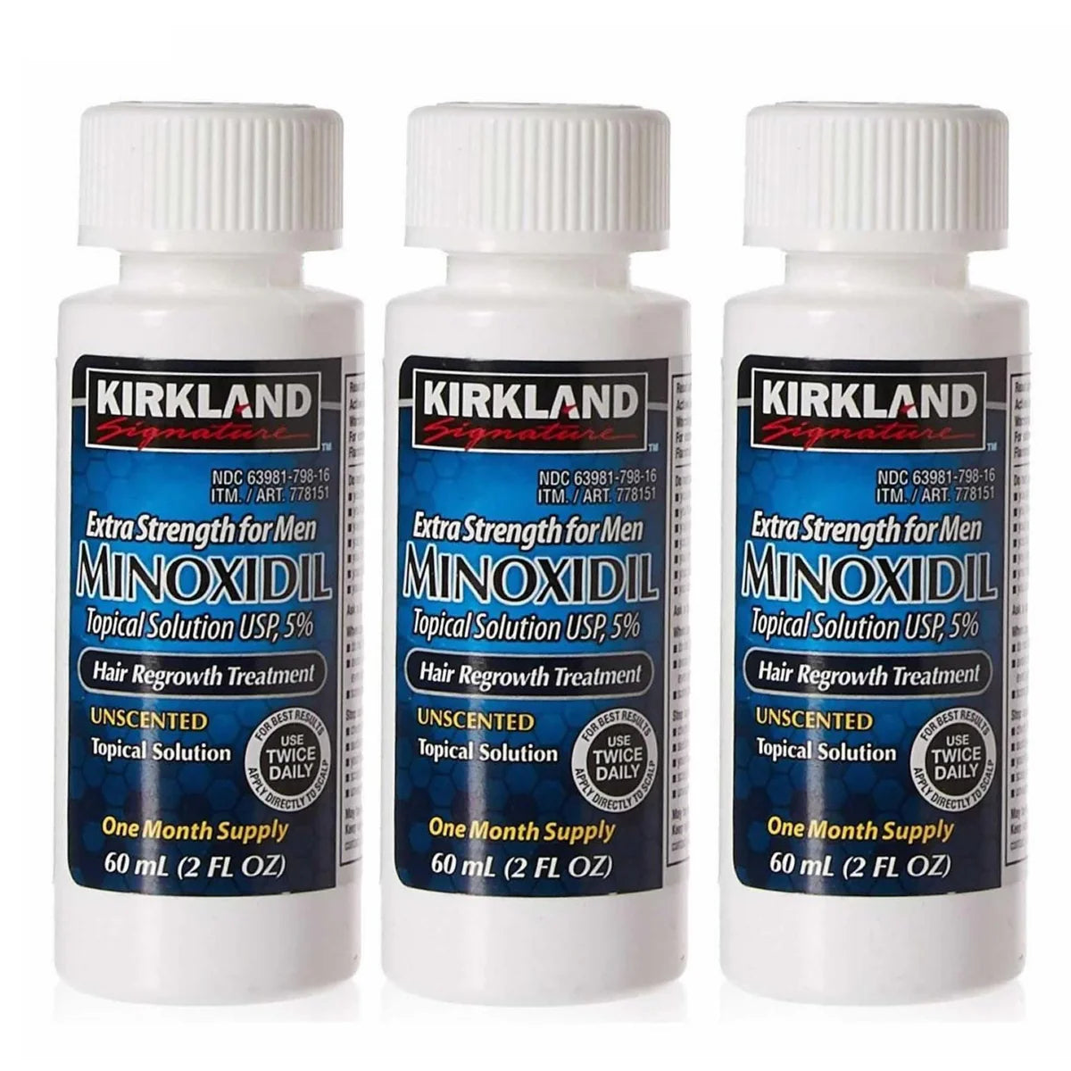 KIRKLAND SIGNATURE 5% MINOXIDIL TREATMENT